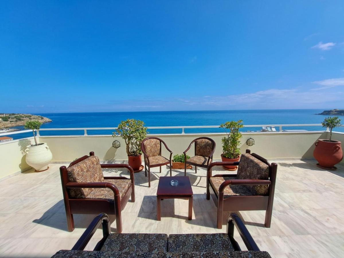 Seaview Flora'S Luxury Apartment-300Meters From The Beach Rethymno  Exterior photo