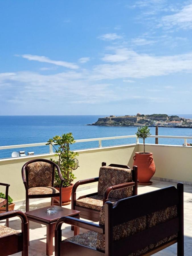Seaview Flora'S Luxury Apartment-300Meters From The Beach Rethymno  Exterior photo