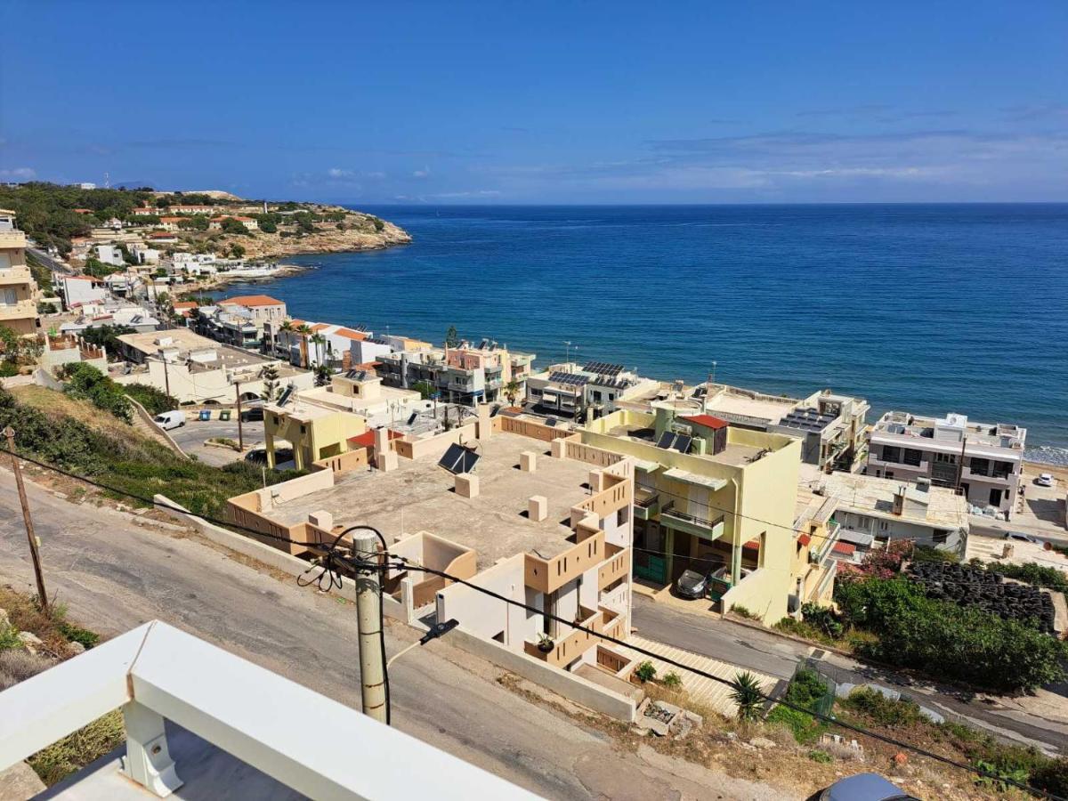 Seaview Flora'S Luxury Apartment-300Meters From The Beach Rethymno  Exterior photo